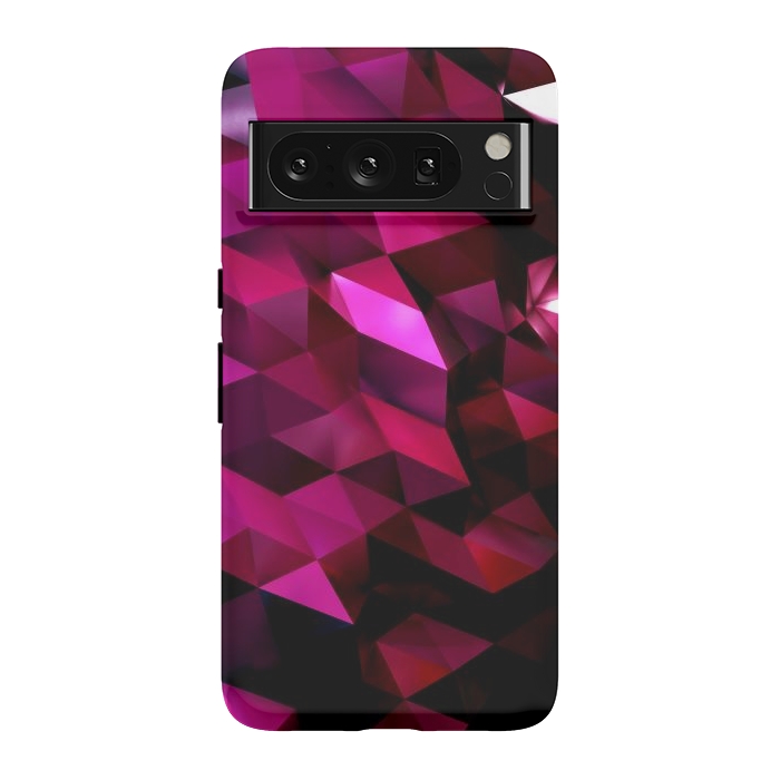 Pixel 8 Pro StrongFit Red Diamond by JohnnyVillas