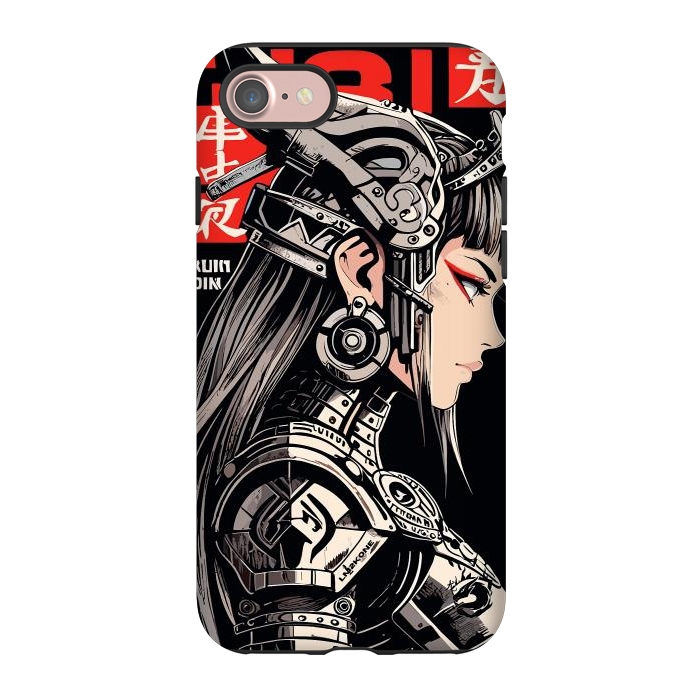 iPhone 7 StrongFit Warrior Red Valkyrie by LM2Kone