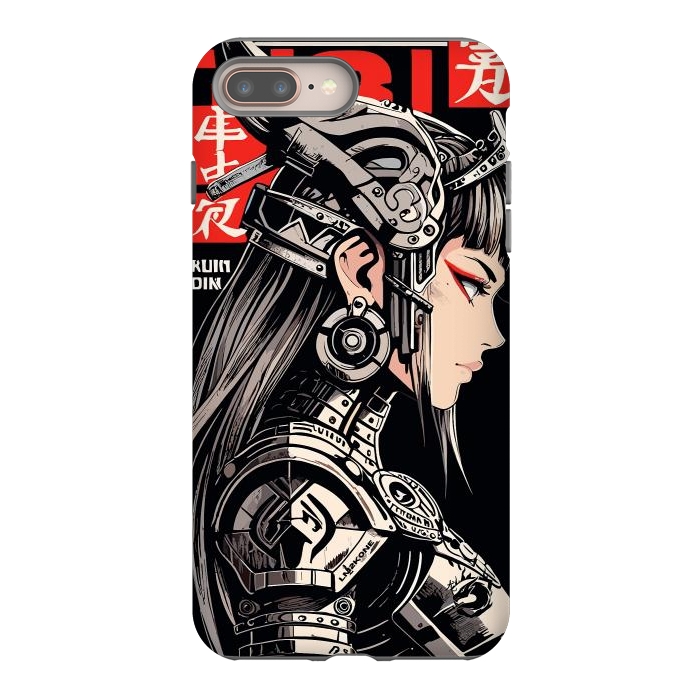 iPhone 7 plus StrongFit Warrior Red Valkyrie by LM2Kone