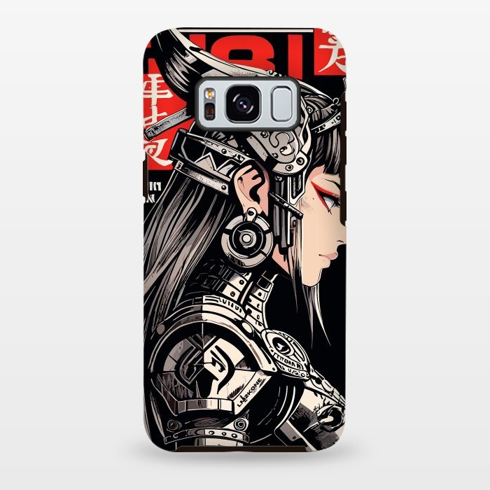 Galaxy S8 plus StrongFit Warrior Red Valkyrie by LM2Kone