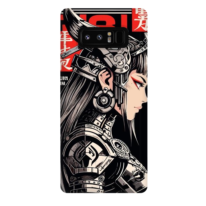 Galaxy Note 8 StrongFit Warrior Red Valkyrie by LM2Kone