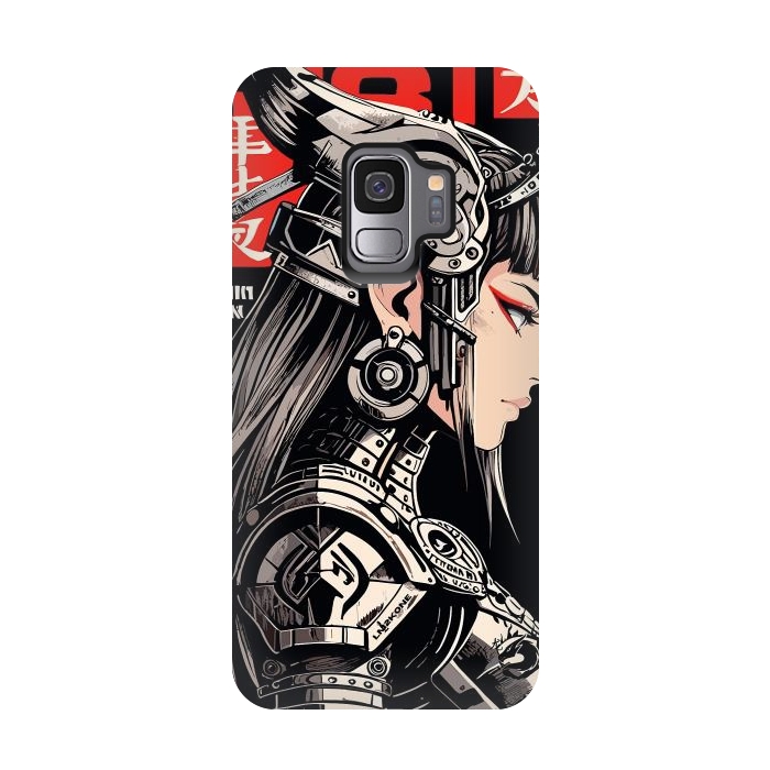 Galaxy S9 StrongFit Warrior Red Valkyrie by LM2Kone