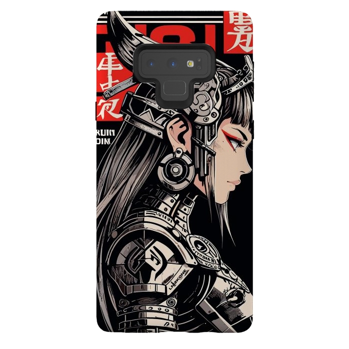 Galaxy Note 9 StrongFit Warrior Red Valkyrie by LM2Kone