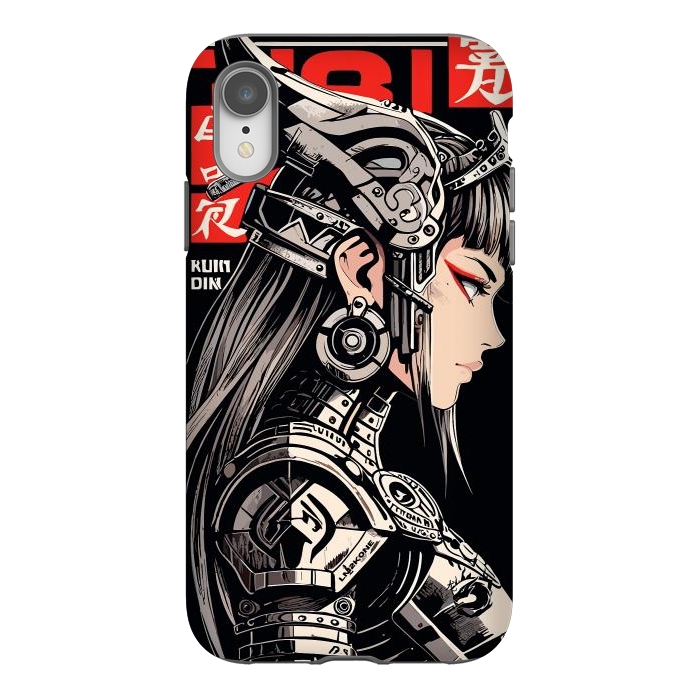 iPhone Xr StrongFit Warrior Red Valkyrie by LM2Kone