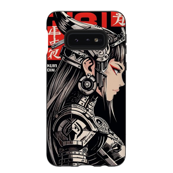 Galaxy S10e StrongFit Warrior Red Valkyrie by LM2Kone