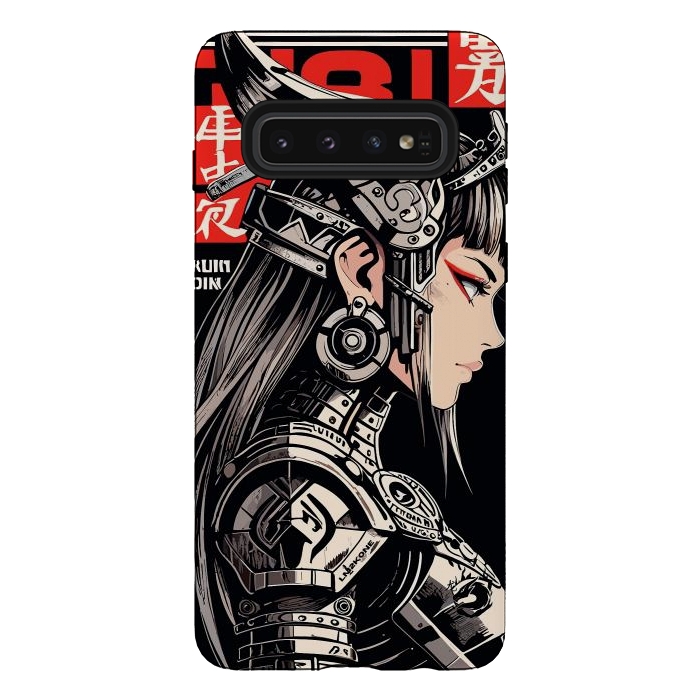 Galaxy S10 StrongFit Warrior Red Valkyrie by LM2Kone