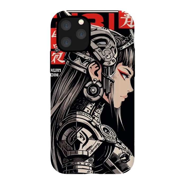 iPhone 11 Pro StrongFit Warrior Red Valkyrie by LM2Kone