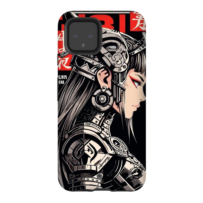 Pixel 4 StrongFit Warrior Red Valkyrie by LM2Kone