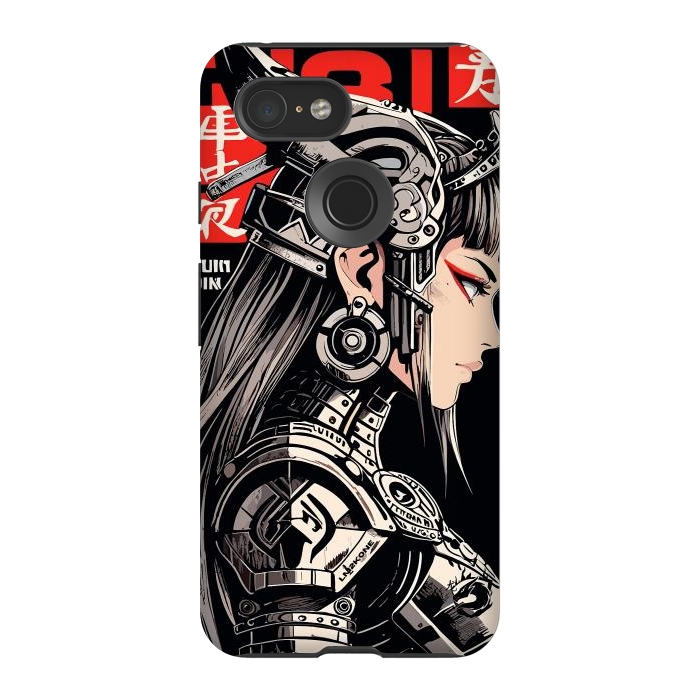 Pixel 3 StrongFit Warrior Red Valkyrie by LM2Kone