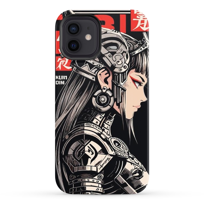 iPhone 12 StrongFit Warrior Red Valkyrie by LM2Kone