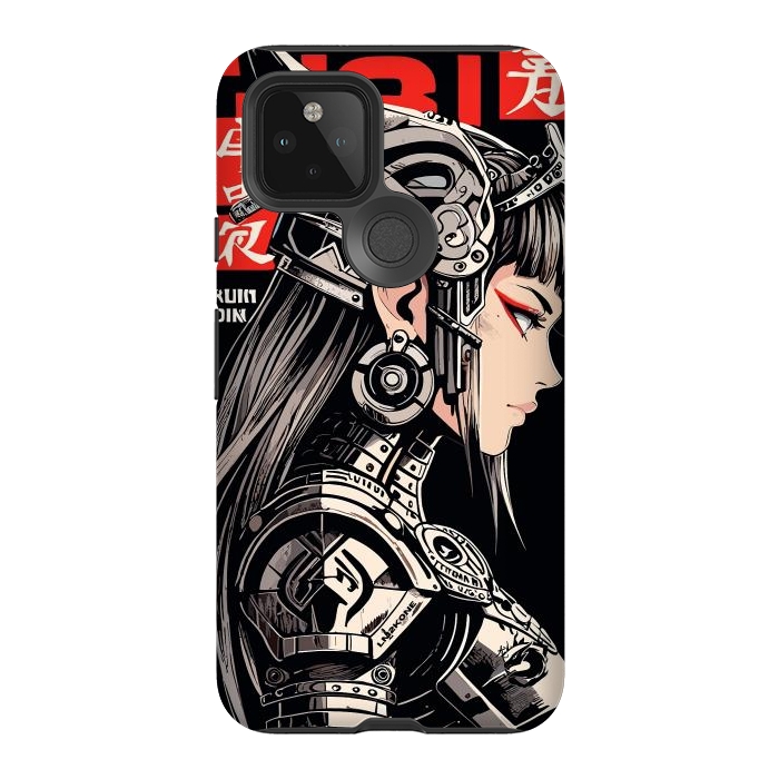 Pixel 5 StrongFit Warrior Red Valkyrie by LM2Kone