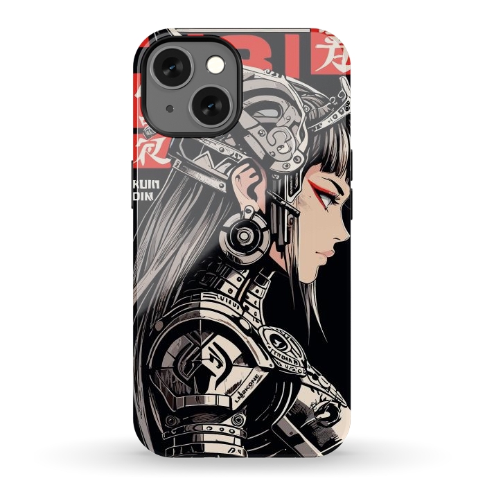 iPhone 13 StrongFit Warrior Red Valkyrie by LM2Kone