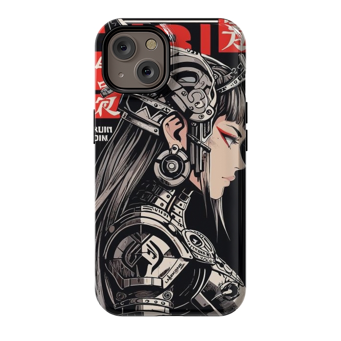 iPhone 14 StrongFit Warrior Red Valkyrie by LM2Kone