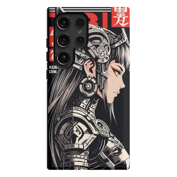 Galaxy S24 Ultra StrongFit Warrior Red Valkyrie by LM2Kone