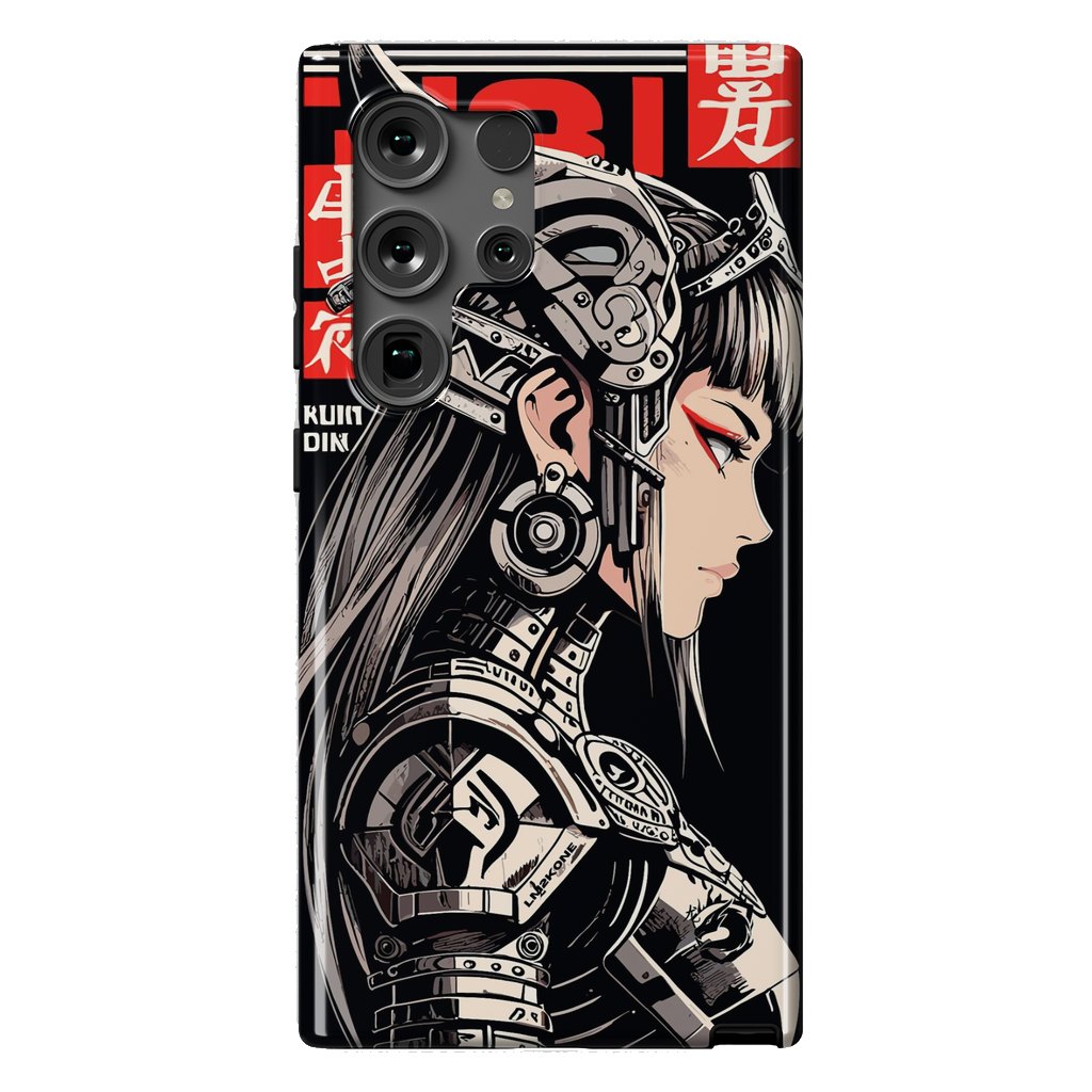 Galaxy S24 Ultra StrongFit Warrior Red Valkyrie by LM2Kone