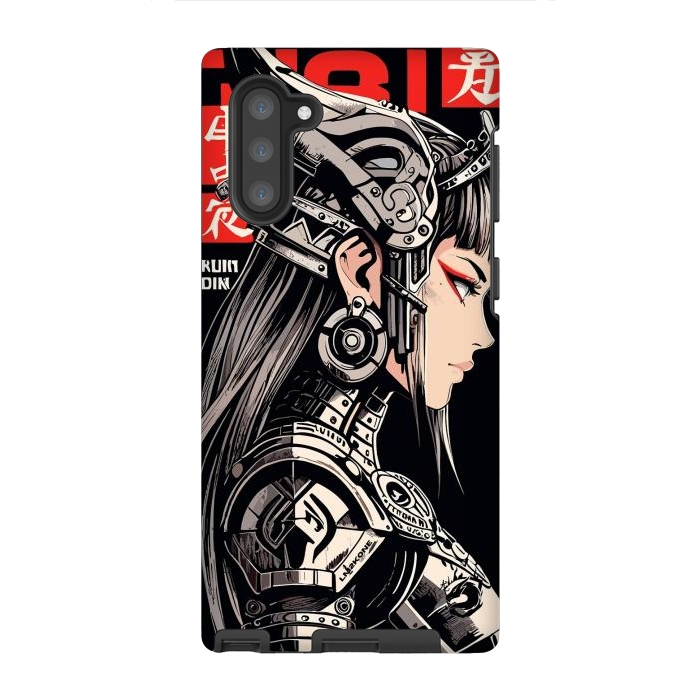 Galaxy Note 10 StrongFit Warrior Red Valkyrie by LM2Kone