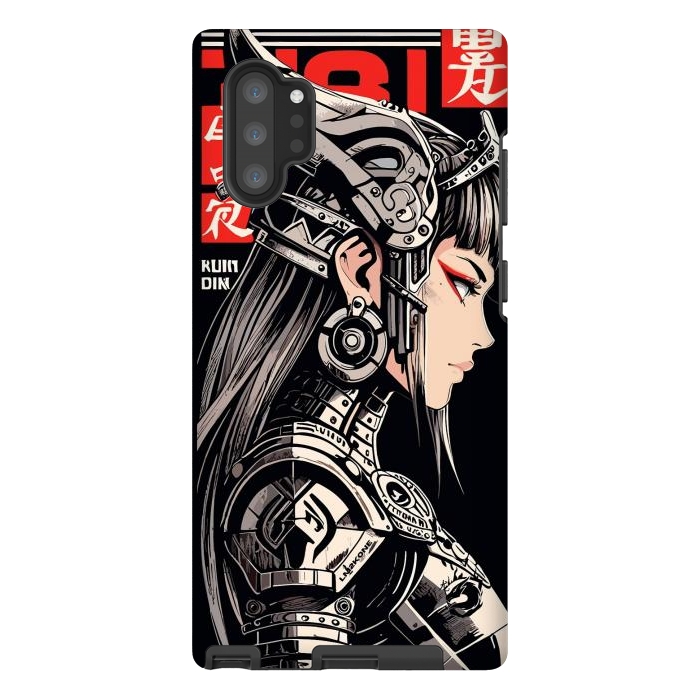 Galaxy Note 10 plus StrongFit Warrior Red Valkyrie by LM2Kone