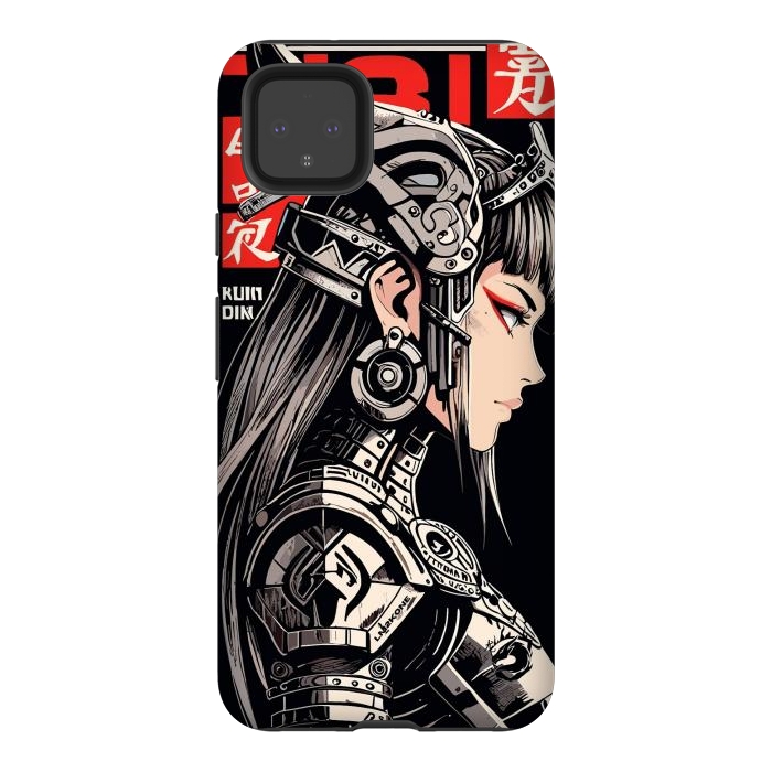 Pixel 4XL StrongFit Warrior Red Valkyrie by LM2Kone