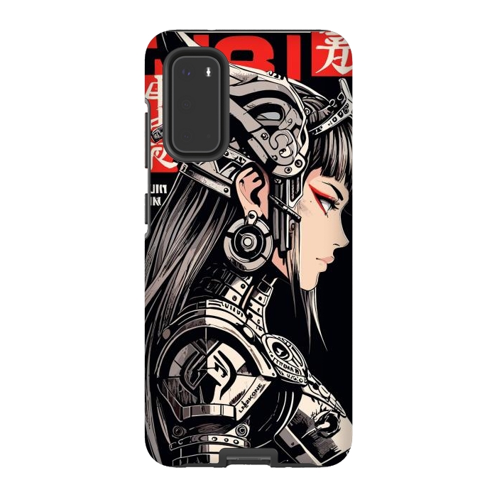 Galaxy S20 StrongFit Warrior Red Valkyrie by LM2Kone