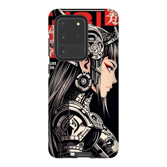 Galaxy S20 Ultra StrongFit Warrior Red Valkyrie by LM2Kone