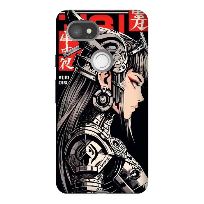 Pixel 2XL StrongFit Warrior Red Valkyrie by LM2Kone