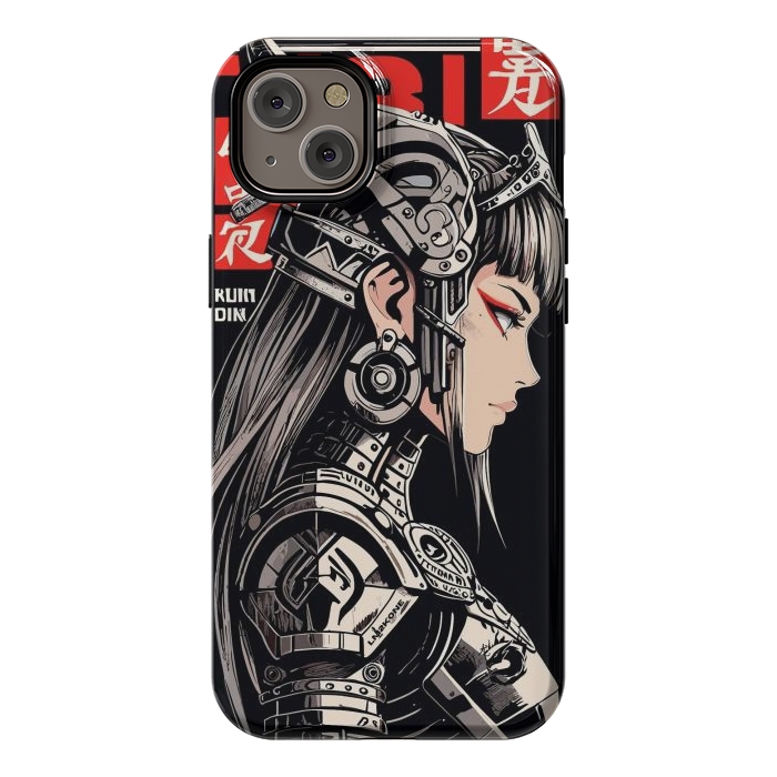 iPhone 14 Plus StrongFit Warrior Red Valkyrie by LM2Kone