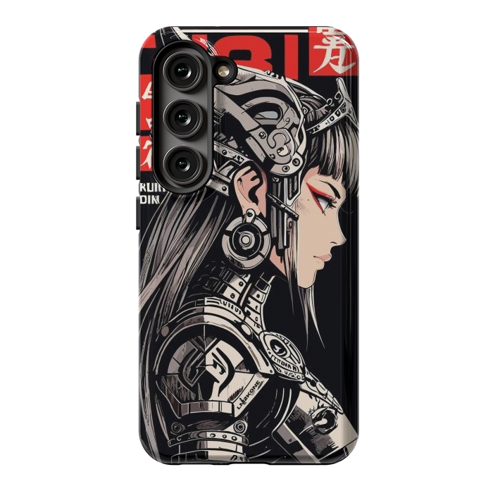 Galaxy S23 StrongFit Warrior Red Valkyrie by LM2Kone