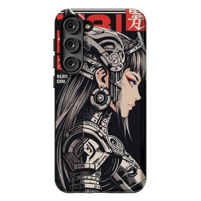 Galaxy S23 Plus StrongFit Warrior Red Valkyrie by LM2Kone