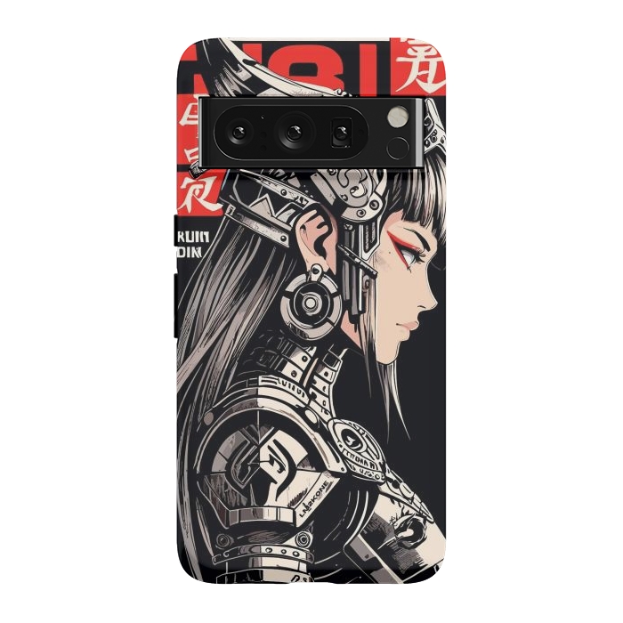 Pixel 8 Pro StrongFit Warrior Red Valkyrie by LM2Kone