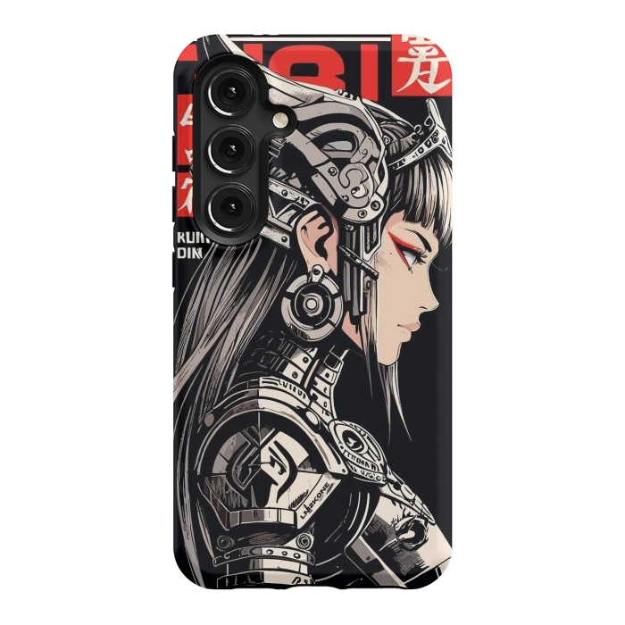 Galaxy S24 StrongFit Warrior Red Valkyrie by LM2Kone