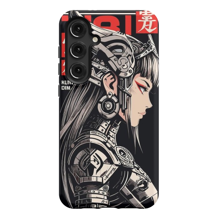 Galaxy S24 Plus StrongFit Warrior Red Valkyrie by LM2Kone