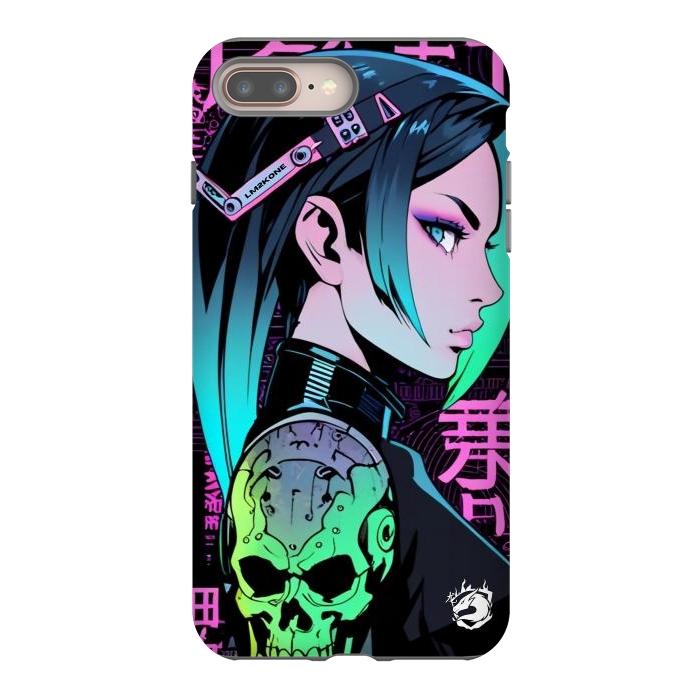 iPhone 7 plus StrongFit Japan Venomous Girl by LM2Kone