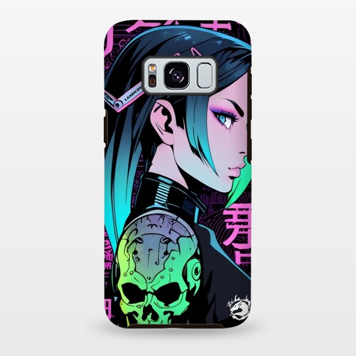 Galaxy S8 plus StrongFit Japan Venomous Girl by LM2Kone