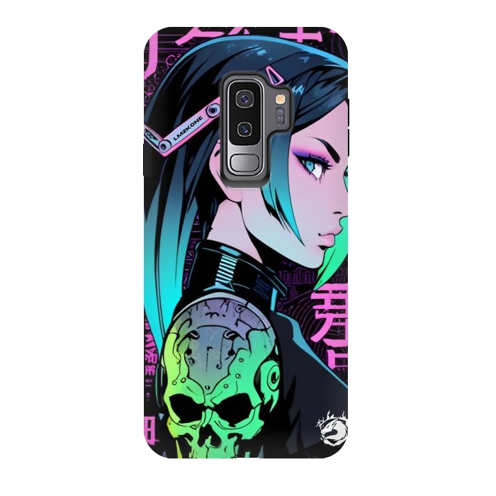 Galaxy S9 plus StrongFit Japan Venomous Girl by LM2Kone