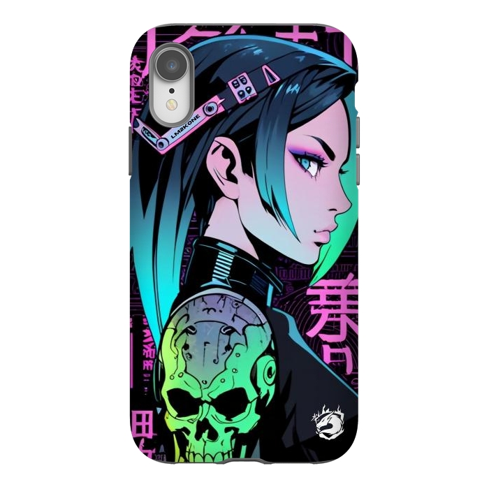 iPhone Xr StrongFit Japan Venomous Girl by LM2Kone