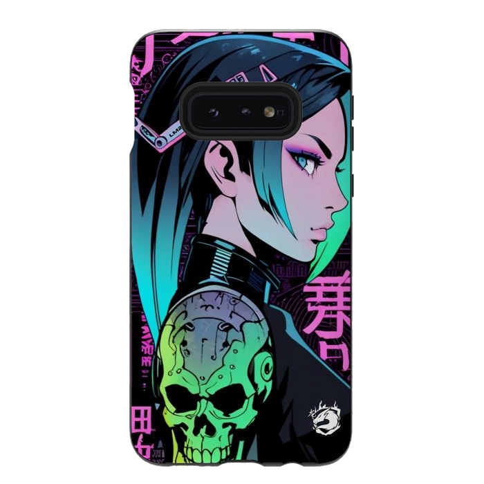 Galaxy S10e StrongFit Japan Venomous Girl by LM2Kone