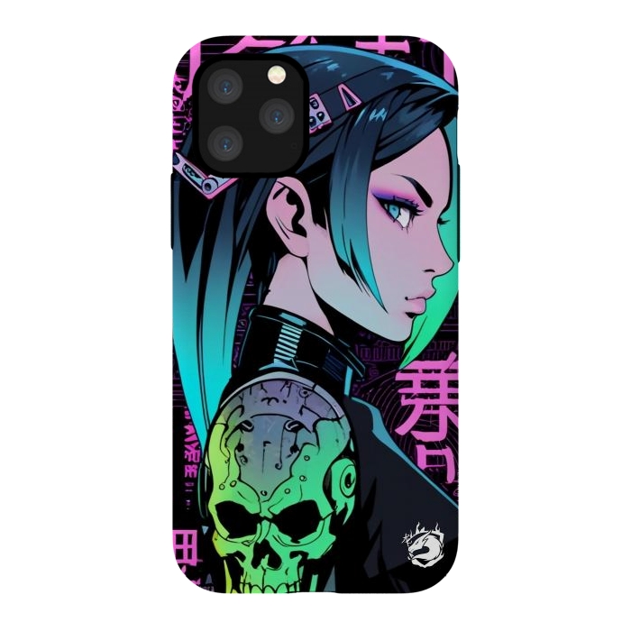 iPhone 11 Pro StrongFit Japan Venomous Girl by LM2Kone