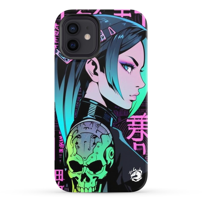 iPhone 12 StrongFit Japan Venomous Girl by LM2Kone