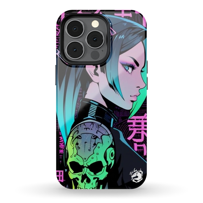 iPhone 13 pro StrongFit Japan Venomous Girl by LM2Kone