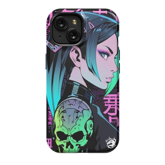 iPhone 15 StrongFit Japan Venomous Girl by LM2Kone