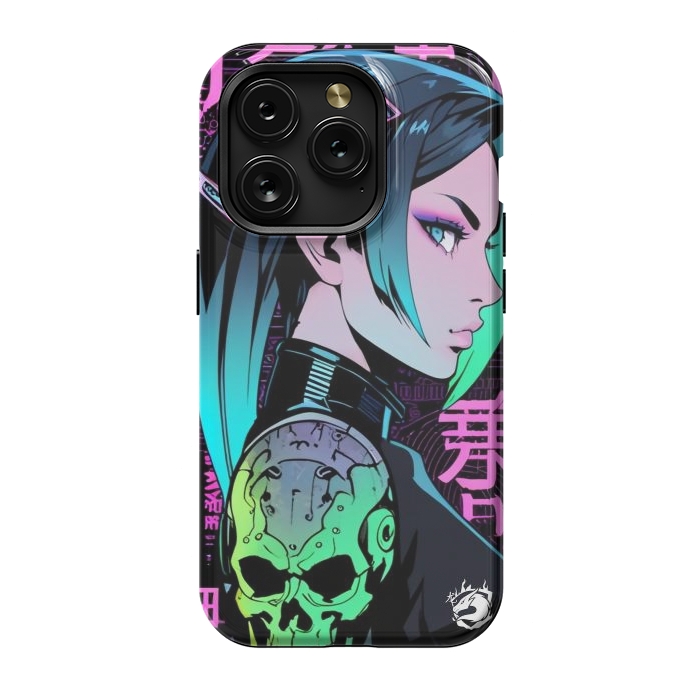 iPhone 15 Pro StrongFit Japan Venomous Girl by LM2Kone