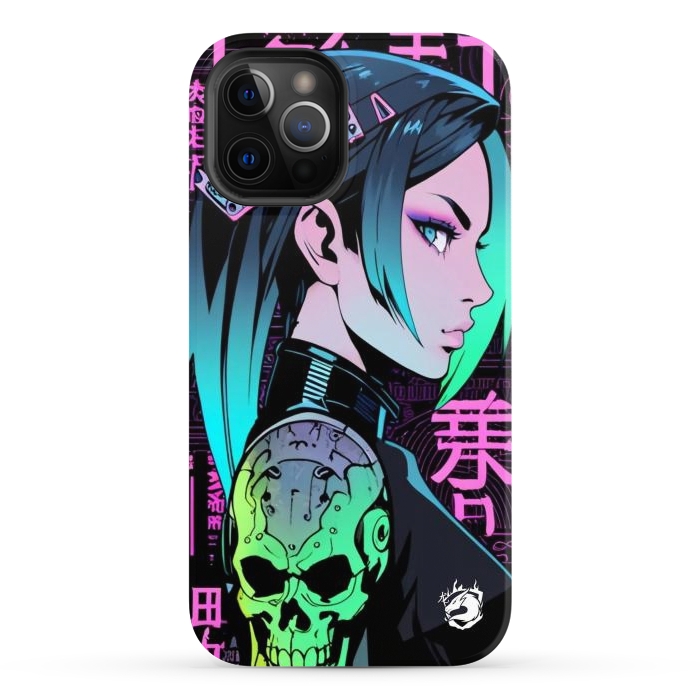 iPhone 12 Pro Max StrongFit Japan Venomous Girl by LM2Kone