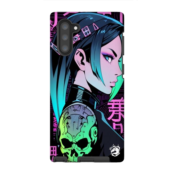 Galaxy Note 10 StrongFit Japan Venomous Girl by LM2Kone