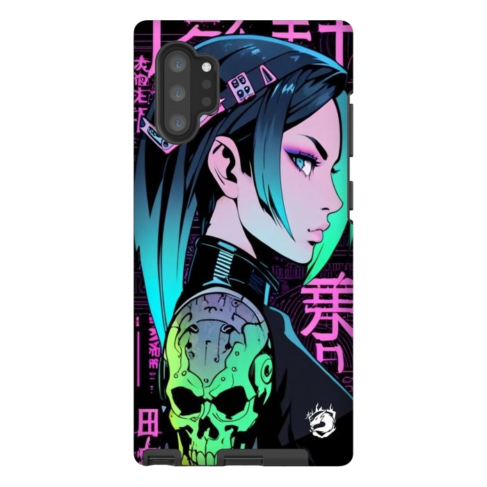 Galaxy Note 10 plus StrongFit Japan Venomous Girl by LM2Kone