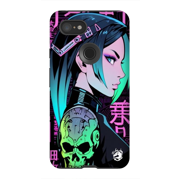 Pixel 3XL StrongFit Japan Venomous Girl by LM2Kone