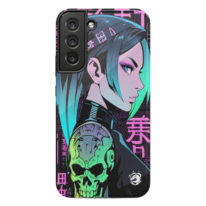 Galaxy S22 plus StrongFit Japan Venomous Girl by LM2Kone