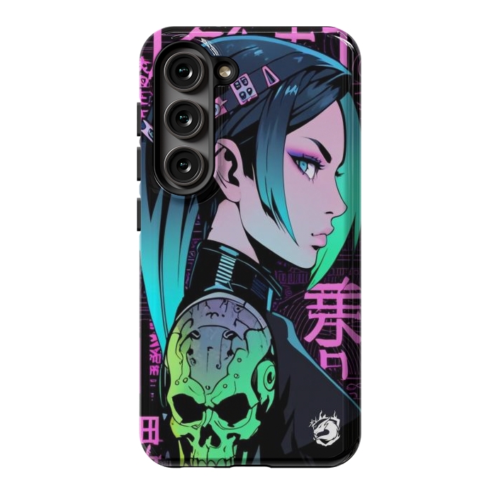 Galaxy S23 StrongFit Japan Venomous Girl by LM2Kone