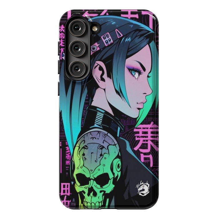 Galaxy S23 Plus StrongFit Japan Venomous Girl by LM2Kone