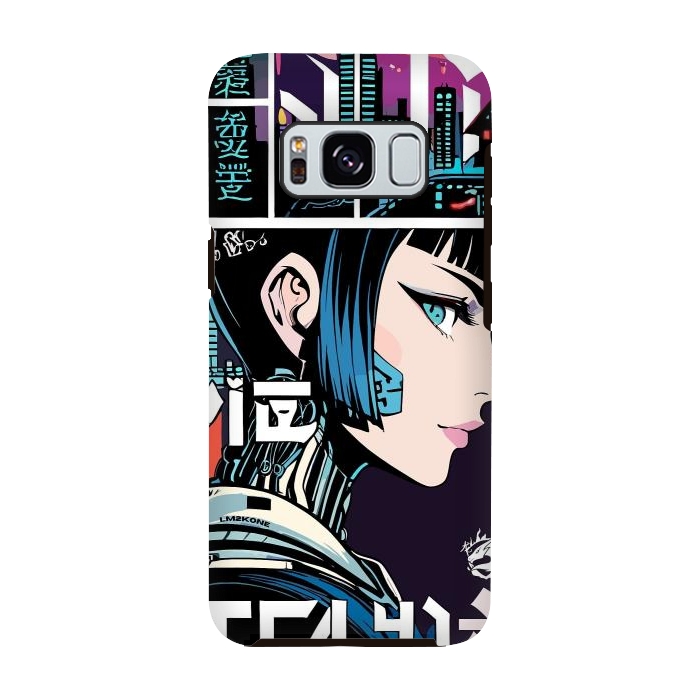 Galaxy S8 StrongFit Manga Japan Girl by LM2Kone