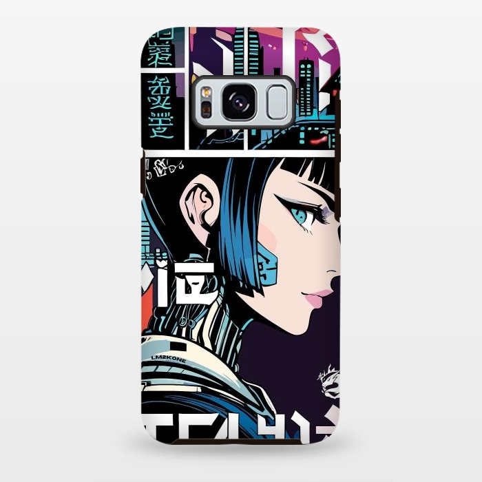 Galaxy S8 plus StrongFit Manga Japan Girl by LM2Kone